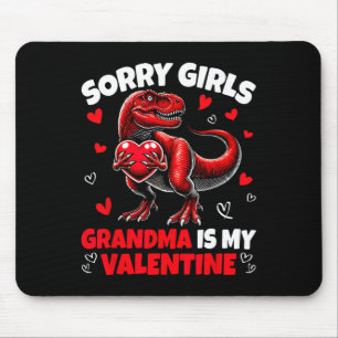 Mousepad Desculpe Meninas A Vovó É Meu Dinossauro De Valent