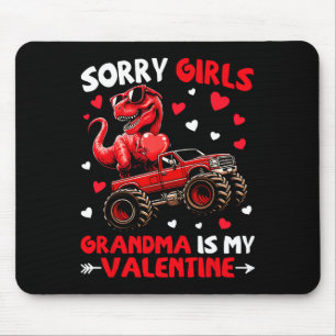 Mousepad Desculpe Meninas A Vovó É Meu Dinossauro Namorado 