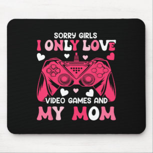Mousepad Desculpe, Meninas Adoram Apenas Jogo De Vídeo