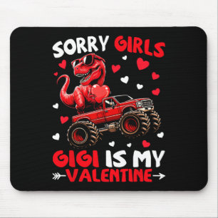 Mousepad Desculpe Meninas Gigi É Meu Dinossauro Monstro Do 