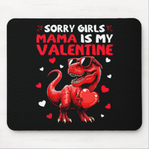 Mousepad Desculpe Meninas Mamãe É Meu Dinossauro No Dia Dos