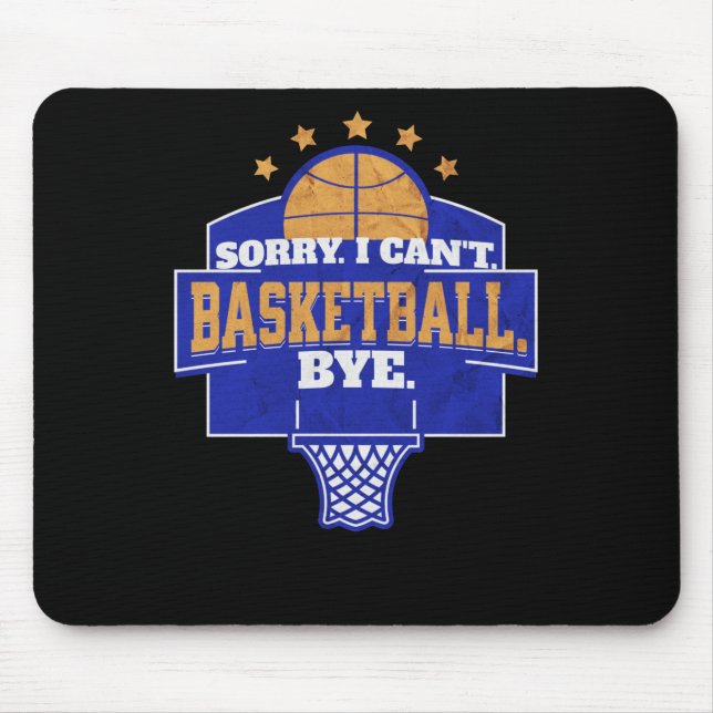 Mousepad Desculpe, não posso (Frente)