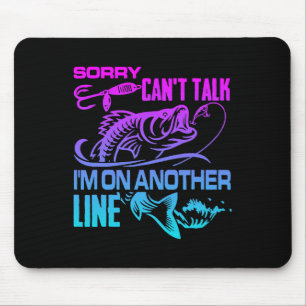 Mousepad Desculpe Não Posso Falar Estou Em Outra Linha Dive
