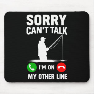 Mousepad Desculpe Não Posso Falar Estou Na Minha Outra Linh