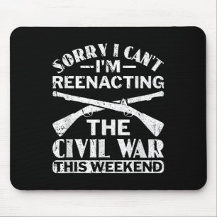 Mousepad Desculpe Por Não Conseguir Reagir À Guerra Civil -