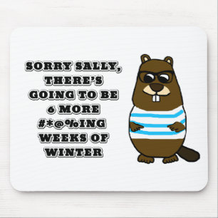 Mousepad Desculpe Sally, mais 6 #*@%ing semanas de inverno