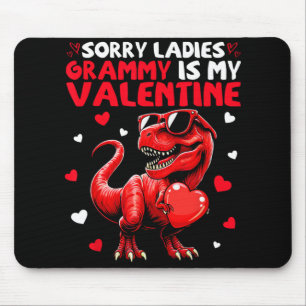 Mousepad Desculpe Senhoras Grammy É Meu Dinossauro De Valen