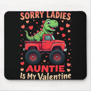 Mousepad Desculpe Senhoras Tia É Meu Dinossauro Namorado Mo