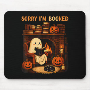 Mousepad Desculpe, sou Ghost Leading Book Lover School H