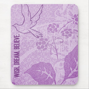 Mousepad Desejo. Sonho. Acredite
