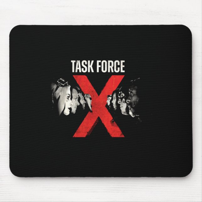 Mousepad Desempenho da Equipe Vilã do Homem Força Tarefa X (Frente)