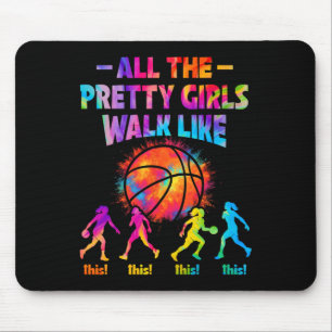 Mousepad Desenhar Todas As Meninas Bonito Caminham Assim Pa