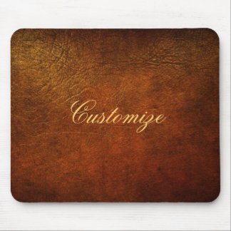 Mousepad Desenhista elegante do couro genuíno