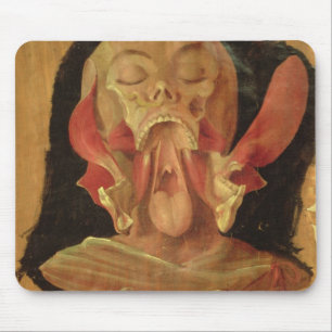 Mousepad Desenho anatômico da cabeça