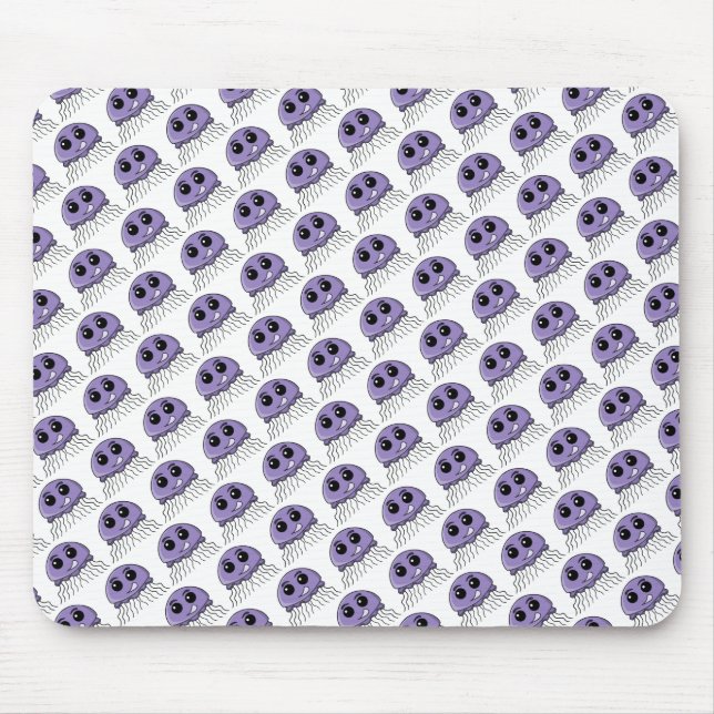 Mousepad Desenho Animado Amigo Geleia Lilás (Frente)
