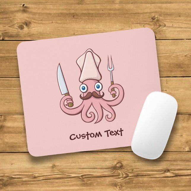 Mousepad Desenho animado de chef lula (Criador carregado)