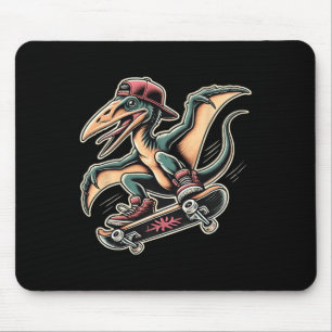 Mousepad Desenho Animado de Pterodáctilo Dinossauro Radical