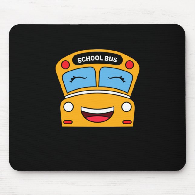 Mousepad Desenho Animado de Veículo de Crianças Divertido Ô (Frente)