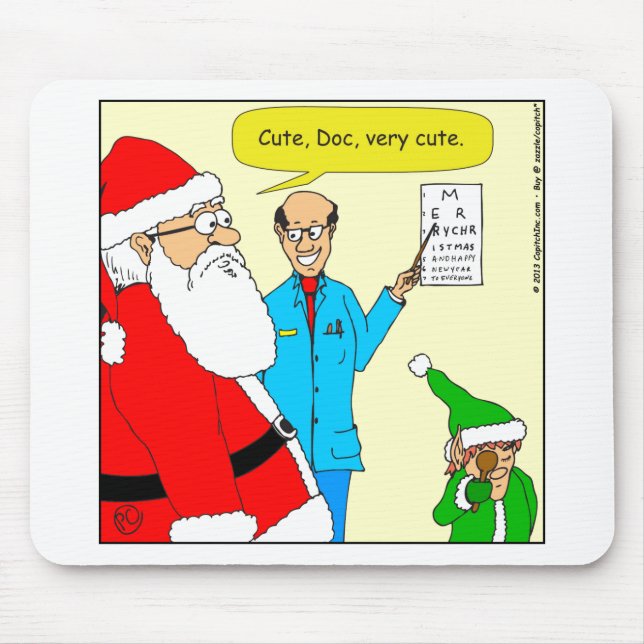 Mousepad desenho animado oftalmológico agudo x80 (Frente)