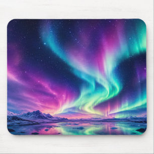 Mousepad Desenho Aurora Boreal
