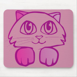 Mousepad Desenho bonito do gatinho