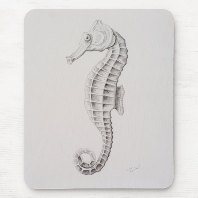 Mousepad Desenho Costeiro de Cavalo-Costeiro (Frente)