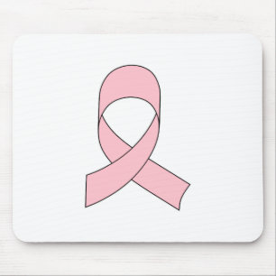 Mousepad Desenho da Fita Rosa
