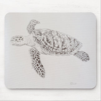 Mousepad Desenho das Tartarugas Costeiras