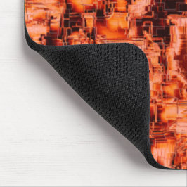 Mousepad Desenho de abstrato em mosaico esculpido em tons d