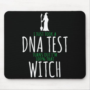 Mousepad Desenho de bruxa - 100% aquela bruxa - Halloween e