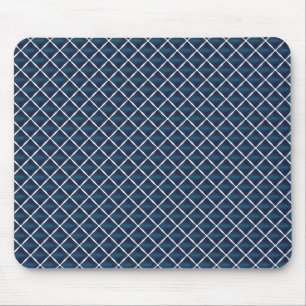 Mousepad Desenho de Compartimento Azul Arredondado