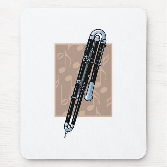 Mousepad desenho de contrafagote (Frente)