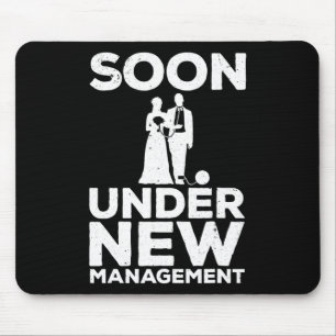 Mousepad Desenho de Despedida de Solteiro Legal para Homens