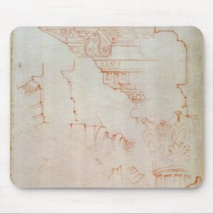 Mousepad Desenho de detalhes arquitectónicos