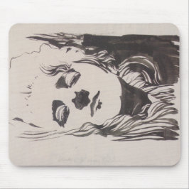 Mousepad Desenho de uma mulher de "Ver Sacrum" (Moser)