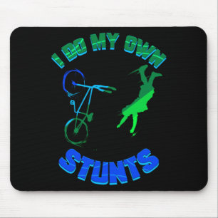 Mousepad Desenho Divertido de Amante de Ciclismo Pedala Bic