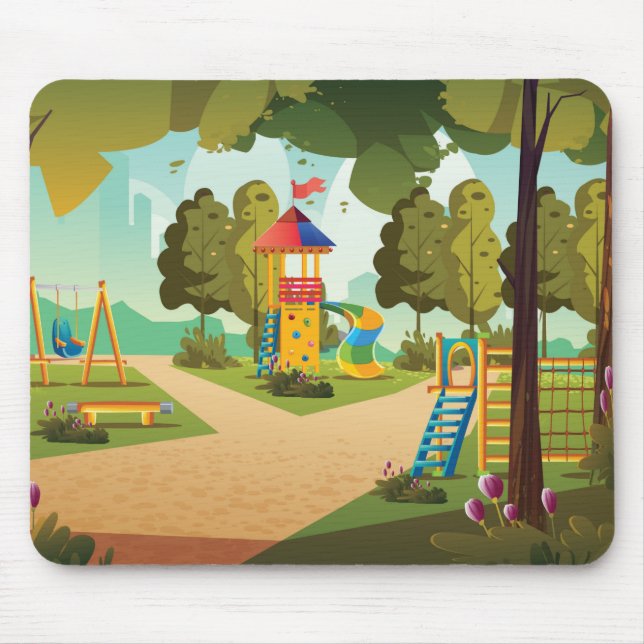 Mousepad Desenho do Playground (Frente)