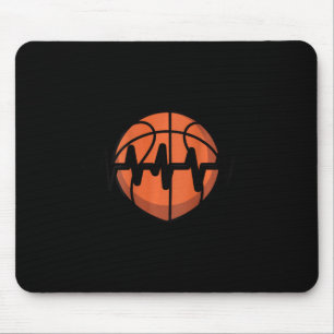 Mousepad Desenho do Pulso do Coração Sketll