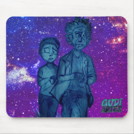 Mousepad Desenho do R&M feito á mão. GudiArtes