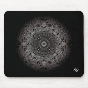 Mousepad Desenho escuro de uma forma ocular