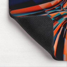 Mousepad Desenho laranja dos quadrados alinhados na base to