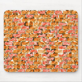 Mousepad Desenho no estilo tijolos com tom de brilho