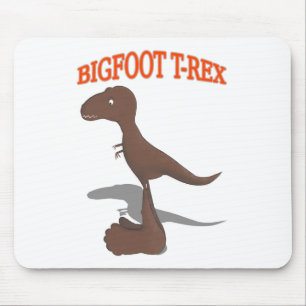 Mousepad Desenho T-Rex de Pé Grande