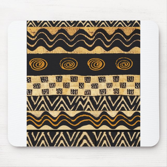 Mousepad Desenho Xamânico Tribal Africano (Frente)