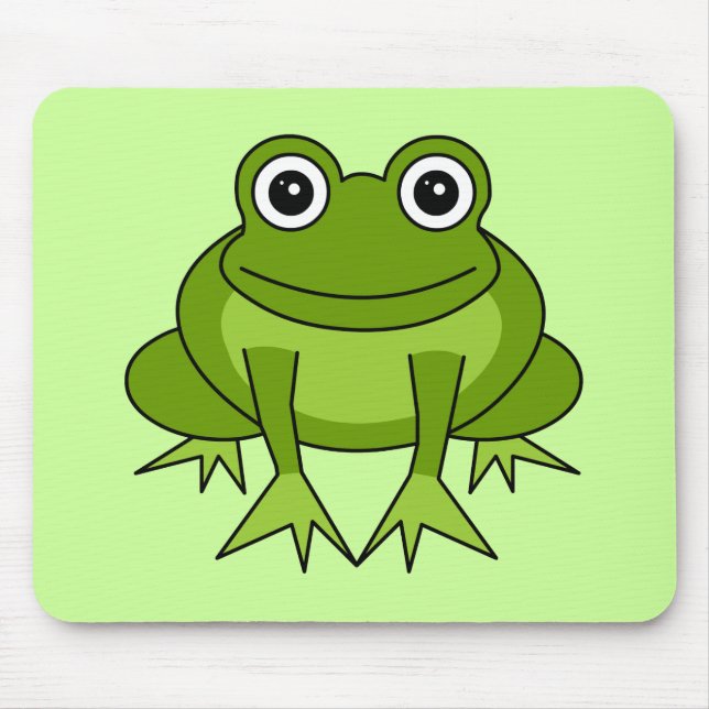 Mousepad Desenhos animados bonitos do sapo - príncipe no (Frente)