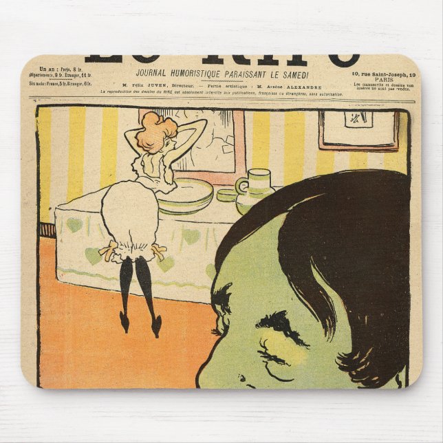 Mousepad Desenhos animados cómicos (Frente)