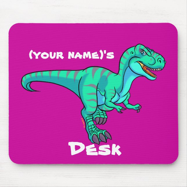 Mousepad Desenhos animados de T-Rex (Frente)