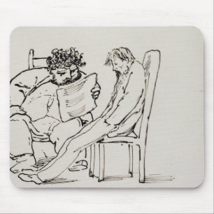 Mousepad Desenhos animados de William Morris (1834-96) que