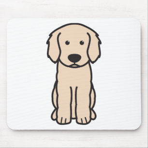 Mousepad Desenhos animados do cão de Labradoodle