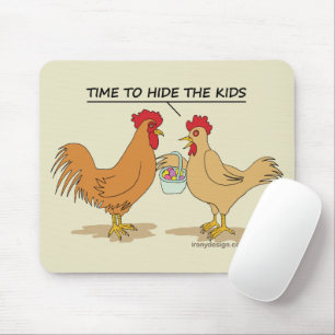 Mousepad Desenhos animados engraçados da caça do ovo da